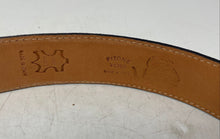 Load image into Gallery viewer, Vero Pitone Womens Black Beige Animal Print Leather Adjustable Waist Belt
