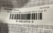 Load image into Gallery viewer, Calvin Klein Mens White Printed Cool Tech Non Iron Button-Up Shirt Size XL
