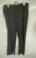 Load image into Gallery viewer, Ann Taylor Loft Womens Gray Flat Front Slash Pocket Wide-Leg Dress Pants Size 10
