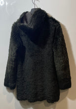 Load image into Gallery viewer, Unbranded Womens Black Long Sleeve Pockets Faux Fur Open Front Jacket Size 2
