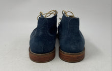 Load image into Gallery viewer, J. Shoes Mens Monarch Plus Navy Blue Suede Lace-Up Ankle Chukka Boots Size 9.5

