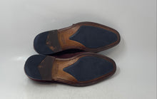 Load image into Gallery viewer, Stacy Adams Mens Burgundy Moc Toe Double Monk Strap Dress Shoes Size 9.5M
