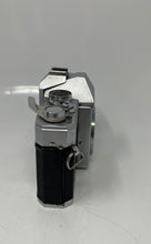 Load image into Gallery viewer, Mamiya Sekor 500 DTL Black Silver-Tone 35mm Film SLR Camera Not Tested
