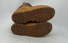 Load image into Gallery viewer, Timberland Boys A7349 Brown Lace-Up Round Toe Ankle Hiker Boots Size 5.5
