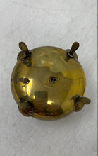 Load image into Gallery viewer, Vintage Gold-Tone Brass Footed Container Sugar Bowl With Lid
