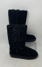 Load image into Gallery viewer, Koolaburra By UGG Kids Victoria Tall 1020171 Black Snow Boot Size 13
