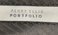 Load image into Gallery viewer, Perry Ellis Portfolio Mens Brown Slash Pockets Belt Loops Dress Pants Size 36x32
