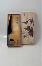Load image into Gallery viewer, Uzy Art Collectibles Feather Pen Quill Writing Set Map Box With Accessories
