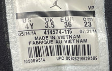 Load image into Gallery viewer, Nike Kids Air Jordan 13 Retro 414574-115 White Black Sneaker Shoes Size 4Y
