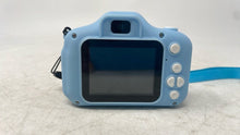 Load image into Gallery viewer, Model X2 Blue Kids LCD Screen Photo And Video Compact Digital Camera Not Tested
