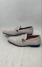Load image into Gallery viewer, Stacy Adams Mens Quillan 25525-124 Light Gray Leather Slip-On Loafer Shoes 10.5M
