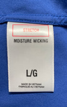 Load image into Gallery viewer, Express Mens Blue Extra Slim Performance Stretch Dress Shirt Size L 16-16.5
