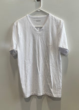 Load image into Gallery viewer, Hugo Boss Mens White Cotton Short Sleeve V-Neck Pullover T-Shirt Size Large
