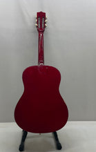 Load image into Gallery viewer, Brookstone Beige Red 6-String Right Handed Full Size Acoustic Guitar Instrument
