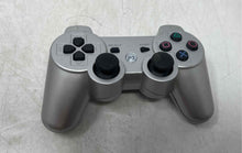 Load image into Gallery viewer, FiveStar Cases PlayStation 3 Silver Wireless Handheld Gaming Controller
