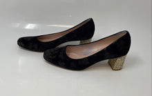 Load image into Gallery viewer, Kate Spade New York Womens Dolores Too Black Beige Block Pump Heels Size 8
