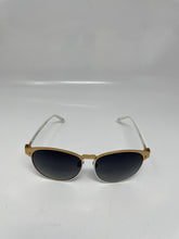 Load image into Gallery viewer, Linda Farrow Women's Gold and White Sunglasses
