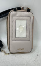 Load image into Gallery viewer, Guess Womens Beige Leather Detachable Adjustable Strap Phone Crossbody Purse
