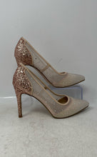 Load image into Gallery viewer, BCBGeneration Womens Hivana Pink Glitter Studded High Pump Heels Size 7.5M
