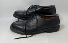 Load image into Gallery viewer, Dockers Mens Gordon Black Leather Cap Toe Oxford Dress Shoes Size 11.5M
