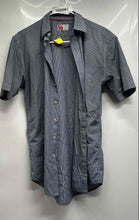Load image into Gallery viewer, Oobe Chick-Fil-A Team Style Mens Blue Gingham Short Sleeve Button-Up Shirt Sz S
