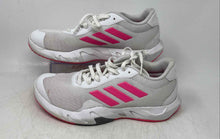 Load image into Gallery viewer, Adidas Mens Amplimove White Pink Lace-Up Low Top Sneakers Shoes Size 8.5
