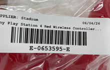Load image into Gallery viewer, Sony PlayStation DualShock 4 Red Wireless Video Gaming Controller Not Tested
