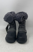 Load image into Gallery viewer, Bearpaw Womens HiberTech Delta Gray Lace-Up Snow Boots Size 6

