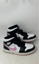 Load image into Gallery viewer, Nike Womens Air Jordan 1 Mid 555112-103 Multicolor Sneakers Shoes Size 8
