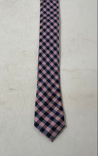 Load image into Gallery viewer, Jos. A. Bank Traveler Mens Pink Black Check Stain Resistant Formal Designer Tie
