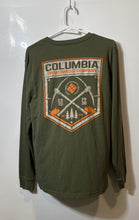 Load image into Gallery viewer, Columbia Mens Green Thistletown Hills Short Sleeve Crew Neck T-Shirt Size S
