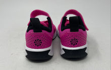 Load image into Gallery viewer, Nike Girls Omni Multi-Court DM9026-602 Pink Hook &amp; Loop Sneaker Shoes Size 10.5C
