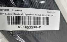 Load image into Gallery viewer, Sony Model SS-CT91 Black Portable Home Audio Central Speaker Not Tested
