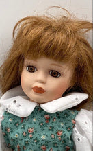 Load image into Gallery viewer, Heritage Mint Ltd 1997 Brown Hair Floral Dress Extra Outfit Doll W/Carrying Case
