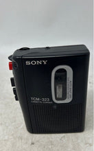 Load image into Gallery viewer, Sony Model TCM-232 Black Headphone Jack Cassette-Corder Cassette Recorder
