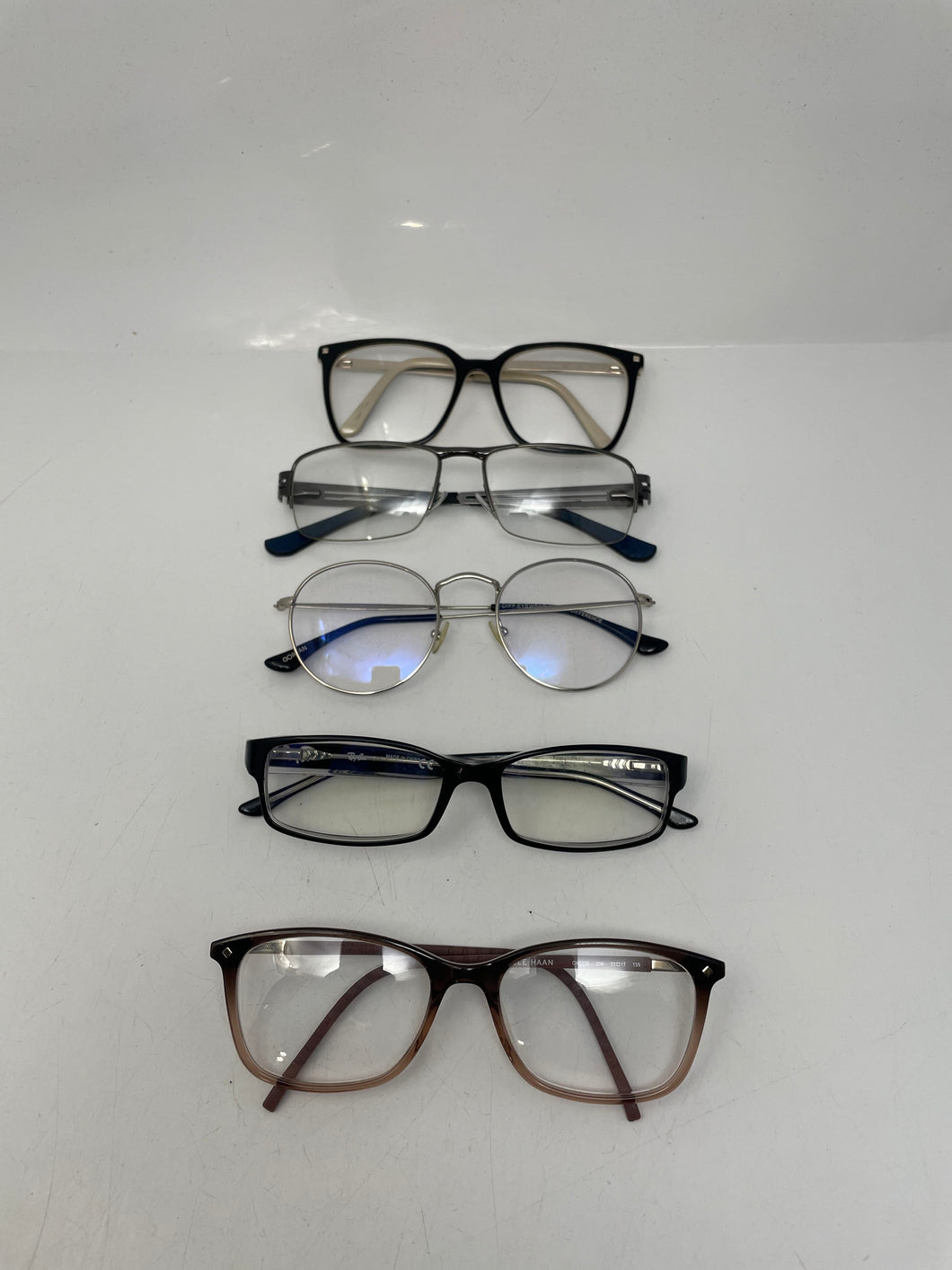 Ray-Ban, Cole Haan, Diff Multicolored Glasses (5Pcs)
