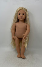 Load image into Gallery viewer, Our Generation Long Blonde Hair Brown Eyes Loves Battat Leah 18" Equestrian Doll
