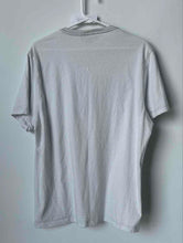 Load image into Gallery viewer, Michael Kors Mens Gray White Striped Print Short Sleeve Pullover T-Shirt Size XL
