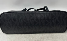Load image into Gallery viewer, Michael Kors Womens Black Charm Double Handle Shoulder Tote Handbag

