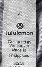 Load image into Gallery viewer, Lululemon Womens Gray Heather Elastic Waist Pull-On Compression Leggings Size 4
