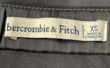 Load image into Gallery viewer, Abercrombie &amp; Fitch Womens Black Flat Front Side Zip Maxi Skirt Size XS
