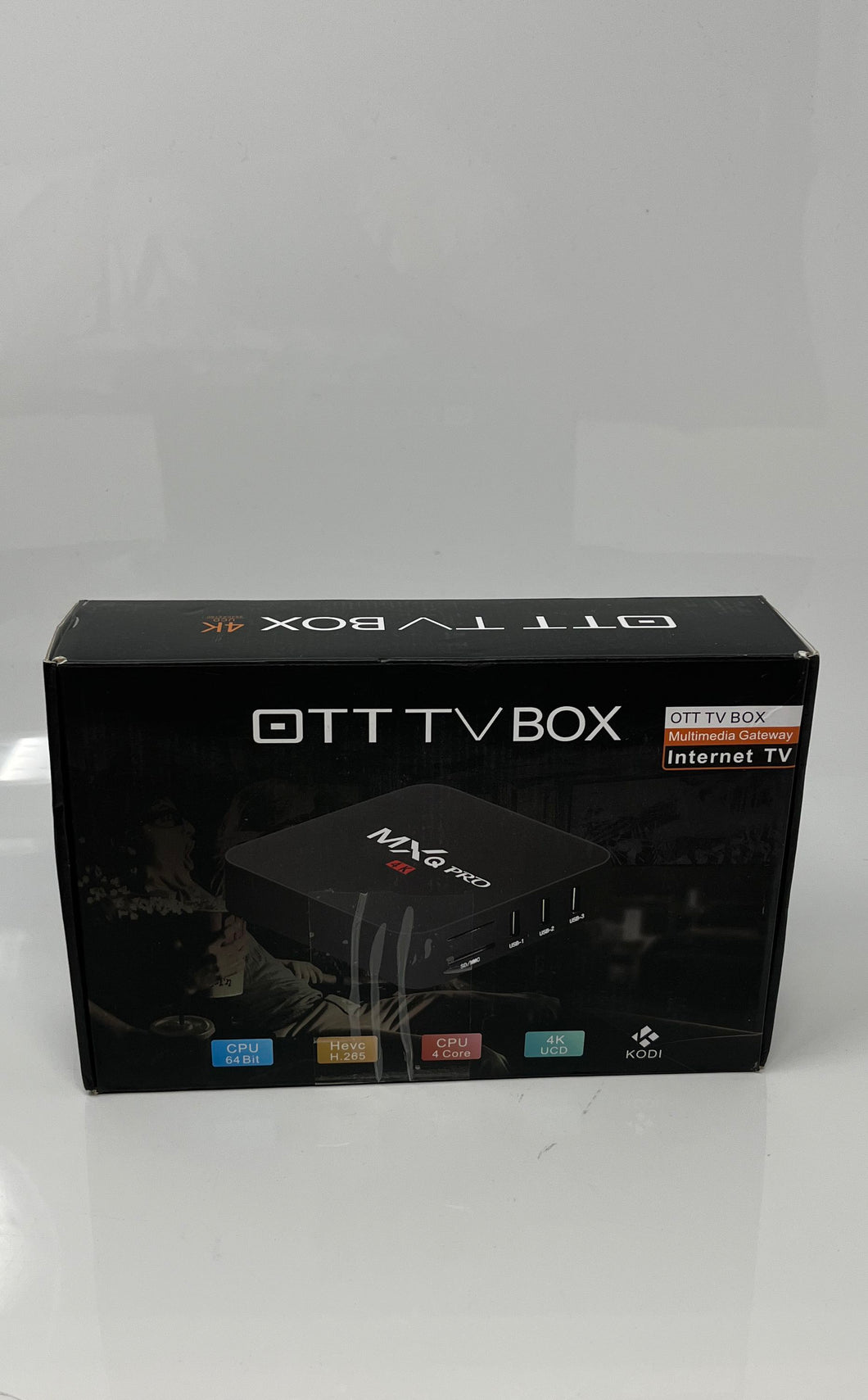 OTT TV Box Multimedia Gateway Internet TV Media Streamer Not Tested