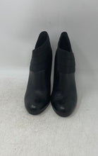 Load image into Gallery viewer, Calvin Klein Womens Hadrian E7006 Black Pull-On Ankle Booties Heels Size 7.5 M

