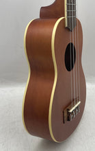 Load image into Gallery viewer, Mitchell MU40NT Brown 4-String Beginner Concert Soprano Ukulele In Case
