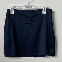 Load image into Gallery viewer, Abercrombie &amp; Fitch Womens Blue Satin Side-Zip Short Mini Skirt Size Medium
