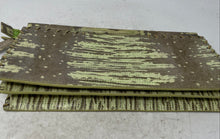 Load image into Gallery viewer, Sondra Roberts Womens Brown Green Animal Print Rectangle Top Handle Clutch Bag
