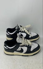 Load image into Gallery viewer, Nike Womens Dunk Low FQ8899-100 Black White Low Top Lace-Up Sneaker Shoes Size 5
