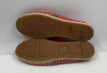 Load image into Gallery viewer, Authentic Tory Burch Womens Weston Red Blue Slip-On Espadrille Flats Size 7 M
