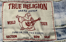 Load image into Gallery viewer, True Religion Mens Geno Blue Denim Relaxed Slim Fit Straight Leg Jeans Size 34
