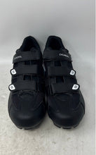 Load image into Gallery viewer, CyclingDeal Mens Black Hook And Loop 4 Bolt Road Cycling Shoes Size EUR 48
